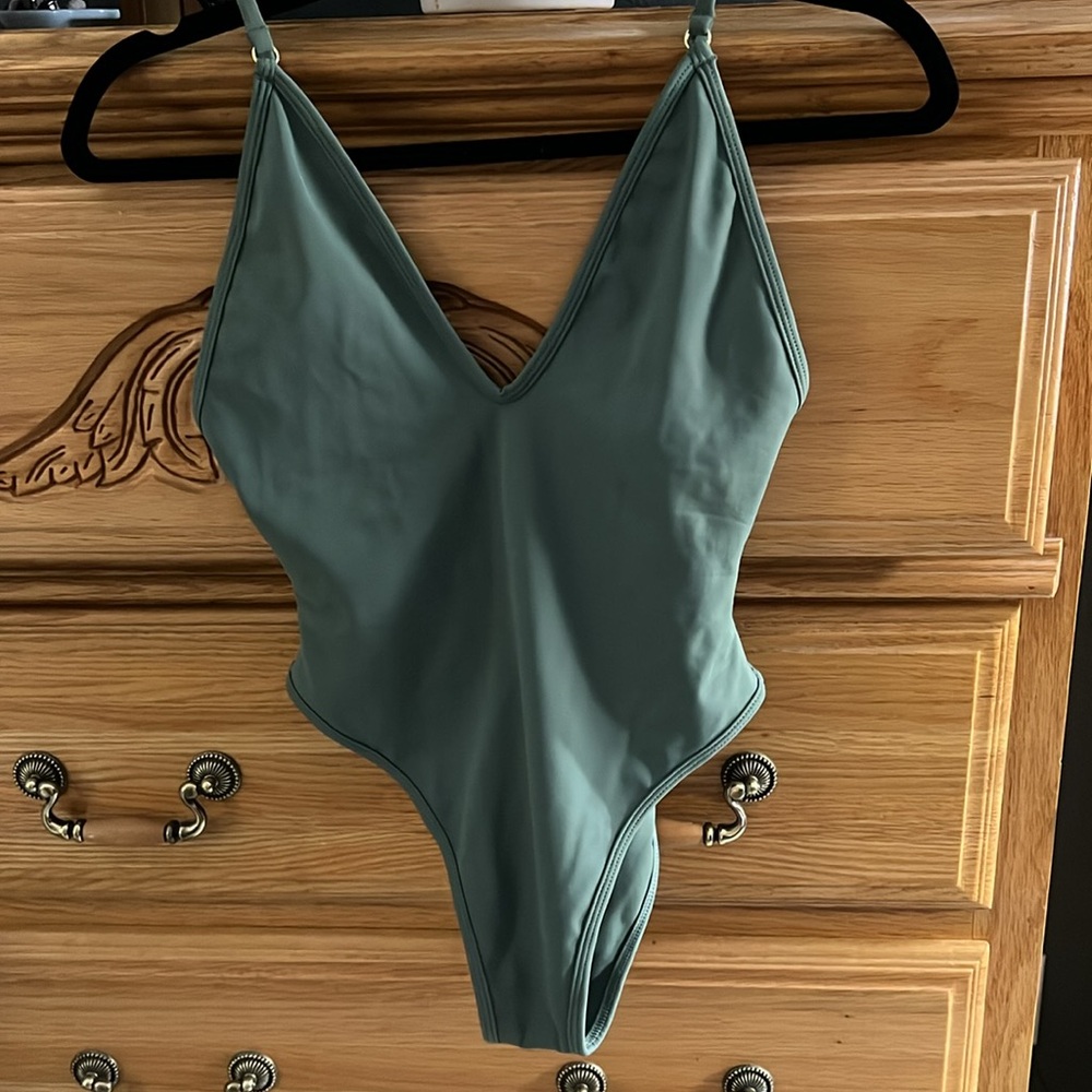 Gooseberry So Chic One Piece Swimsuit Sage